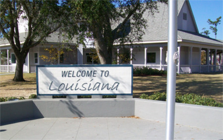 I-10 Slidell Rest Area - Courtyard